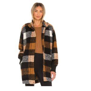 BB Dakota Plaid Times Coat, Size S